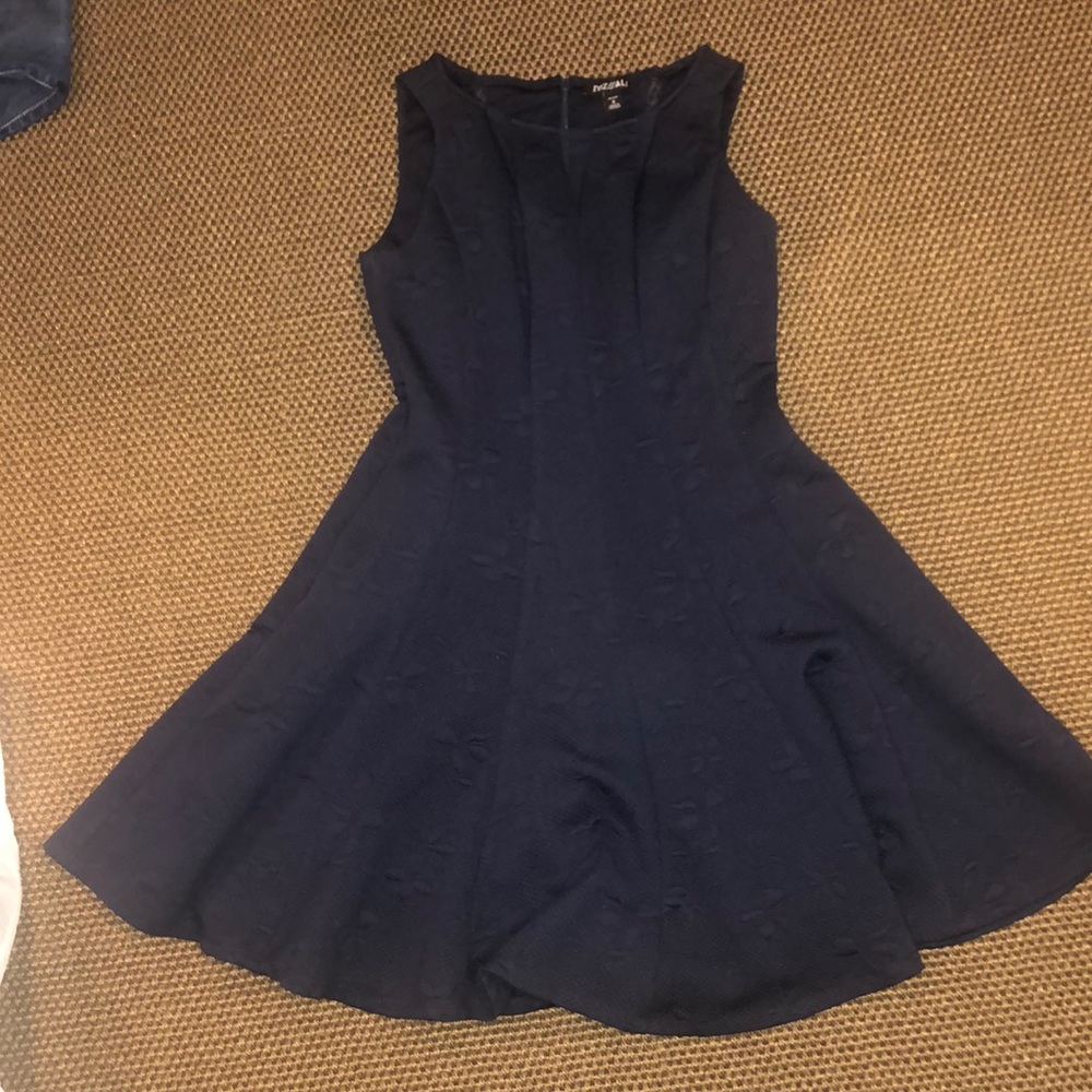Dark blue dress